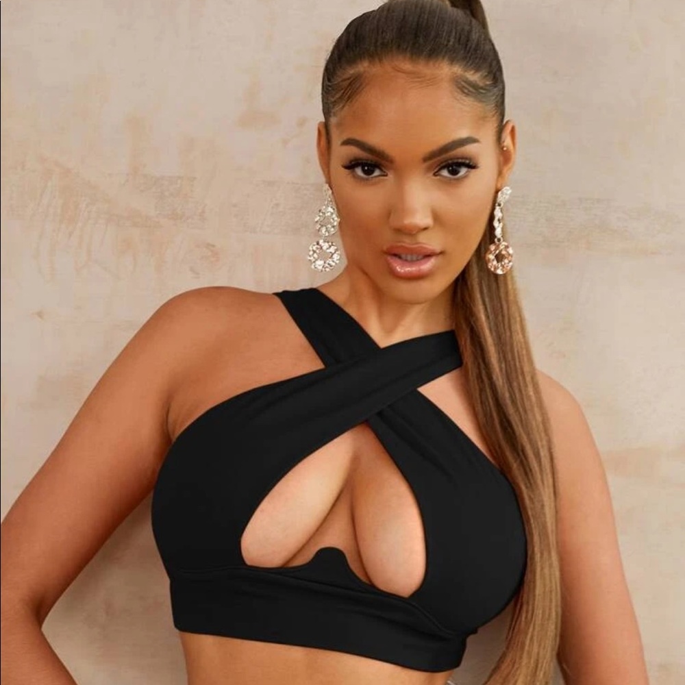 NWT SHEIN Cutout Top